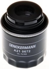 Купить A210672 Denckermann Масляный фильтр  Audi A3 (1.2 TFSI, 1.2 TSI, 1.4 TFSI)