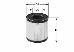 Купити ML1719 CLEAN Filters Масляний фільтр (фильтр-патрон) БМВ Х3 Е83 (2.5 i, 3.0 i xDrive)