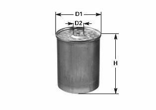 Купить DN 222 CLEAN Filters Топливный фильтр (фильтр-патрон, накручиваемый) Master 1 (2.1, 2.4, 2.5)