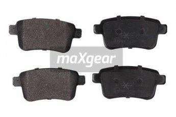 Купить 19-1108 Maxgear Тормозные колодки задние Kangoo 2 (1.5, 1.6) без датчика износа