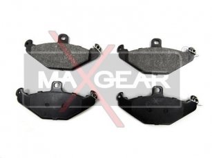 Купить 19-0535 Maxgear Тормозные колодки задние Рено 21 (2.0, 2.1, 2.2) без датчика износа