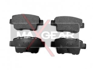 Купить 19-0463 Maxgear Тормозные колодки задние Корса Д (1.6 Turbo, 1.7 CDTI) без датчика износа