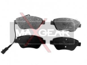 Купить 19-0514 Maxgear Тормозные колодки  Линеа (1.3 D Multijet, 1.4) с датчиком износа