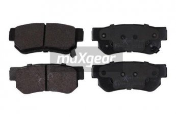 Купить 19-1130 Maxgear Тормозные колодки задние Tucson (2.0, 2.0 CRDi, 2.7) с звуковым предупреждением износа