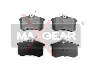 Купить 19-0428 Maxgear Тормозные колодки задние Citroen C4 (1.4, 1.6, 2.0) без датчика износа