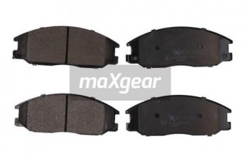 Купить 19-1133 Maxgear Тормозные колодки передние Rexton (2.3, 2.7, 2.9, 3.2) вкл. датчик износа, с звуковым предупреждением износа