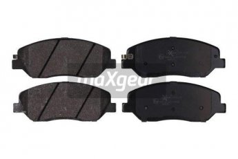 Купить 19-1135 Maxgear Тормозные колодки передние Actyon (2.0 Xdi, 2.0 Xdi 4WD) с звуковым предупреждением износа