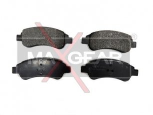 Купить 19-0574 Maxgear Тормозные колодки передние Пежо 206 (1.4, 1.6, 2.0) без датчика износа