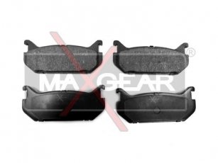 Купить 19-0460 Maxgear Тормозные колодки  Мазда 626 (1.8, 2.0, 2.5) без датчика износа