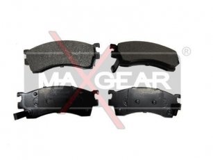 Купити 19-0565 Maxgear Гальмівні колодки  Xedos 6 (1.6 16V, 2.0 V6) с звуковым предупреждением износа, с интегрированным контактом датчика износа