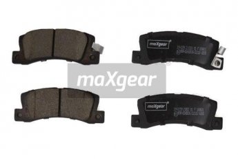Купить 19-1159 Maxgear Тормозные колодки задние Камри (10, 20) (2.0, 2.2, 3.0) с звуковым предупреждением износа