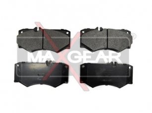 Купить 19-0618 Maxgear Тормозные колодки передние Mercedes T1 (2.3, 2.4, 2.9, 3.0) подготовлено для датчика износа колодок