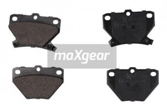Купити 19-1160 Maxgear Гальмівні колодки задні Пріус (1.5, 1.5 Hybrid) с звуковым предупреждением износа