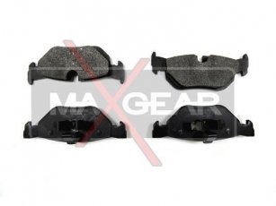 Купить 19-0525 Maxgear Тормозные колодки задние BMW X1 E84 (1.6, 2.0, 3.0) подготовлено для датчика износа колодок