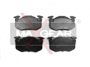 Купить 19-0473 Maxgear Тормозные колодки передние Twingo 1 1.2 с датчиком износа