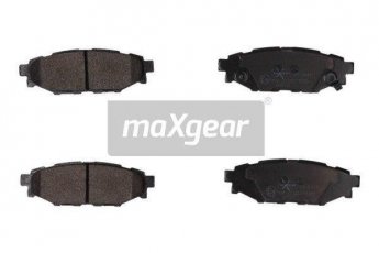 Купить 19-1447 Maxgear Тормозные колодки задние Subaru XV (1.6 i, 2.0 D, 2.0 i) с звуковым предупреждением износа