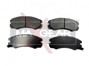 Купить 19-0581 Maxgear Тормозные колодки  Frontera с звуковым предупреждением износа