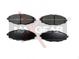 Купить 19-0536 Maxgear Тормозные колодки передние Lanos (1.4, 1.4 Lanos, 1.5) без датчика износа