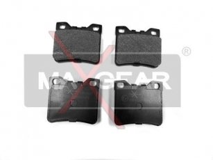 Купити 19-0413 Maxgear Гальмівні колодки  Peugeot 406 без звукового предупреждения износа, с интегрированным контактом датчика износа