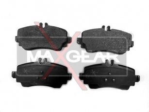 Тормозная колодка 19-0498 Maxgear – передние подготовлено для датчика износа колодок фото 1