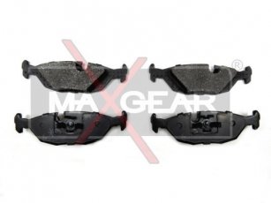 Купить 19-0533 Maxgear Тормозные колодки задние БМВ Е23 (2.8, 3.2, 3.4, 3.5) подготовлено для датчика износа колодок