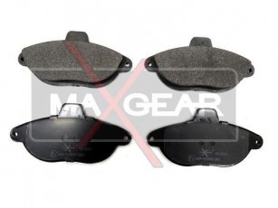 Купить 19-0591 Maxgear Тормозные колодки передние Скудо (1.6, 1.9, 2.0) с датчиком износа