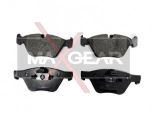 Купить 19-0637 Maxgear Тормозные колодки передние BMW E90 (E90, E91, E92, E93) (2.0, 2.5, 3.0) без датчика износа