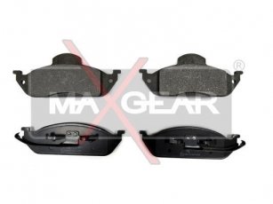 Купить 19-0677 Maxgear Тормозные колодки передние с датчиком износа
