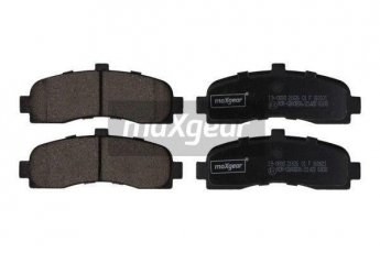 Купить 19-0893 Maxgear Тормозные колодки передние Micra (1.0, 1.3, 1.5) без датчика износа