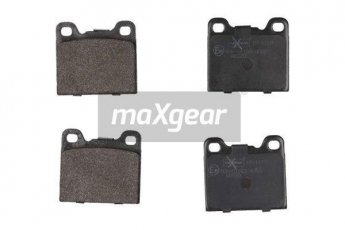 Купить 19-1119 Maxgear Тормозные колодки задние Volvo 740 (2.0, 2.3, 2.4) без датчика износа