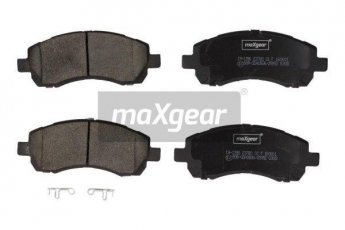 Купить 19-1396 Maxgear Тормозные колодки передние Impreza (1.5, 1.6, 1.8, 2.0) с звуковым предупреждением износа