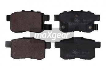 Купить 19-1476 Maxgear Тормозные колодки задние Accord (2.0 i, 2.2 i-DTEC, 2.4 i) 