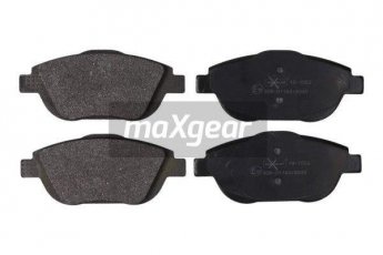 Купить 19-1553 Maxgear Тормозные колодки передние Пежо 2008 (1.2, 1.4, 1.6) без датчика износа