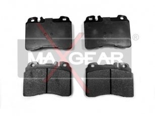 Купить 19-0456 Maxgear Тормозные колодки передние Мерседес 190 W201 E Evolution II 2.5 подготовлено для датчика износа колодок