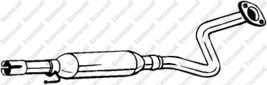 Купить 285-443 BOSAL Средний глушитель Avensis