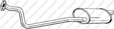 Купити 282-379 BOSAL Середній глушник Peugeot