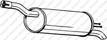 Купить 148-343 BOSAL Глушитель Doblo (1.6 16V, 1.9 D)