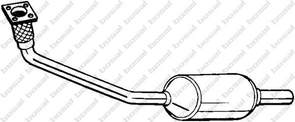 Купити 099-167 BOSAL Каталізатор Passat (B3, B4) 1.8