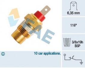 Купить 35102 FAE Датчик температуры охлаждающей жидкости H100 (2.4, 2.5 D, 2.5 TD)