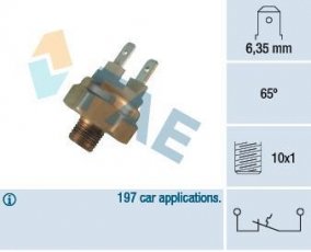 Купить 35440 FAE Датчик температуры охлаждающей жидкости Audi 80