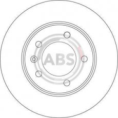 Тормозной диск 17331 A.B.S. фото 2