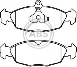 Купить 36771 A.B.S. Тормозные колодки передние Corsa (A, B) 