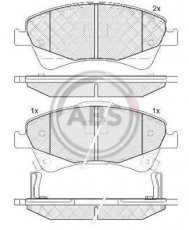 Купить 37722 A.B.S. Тормозные колодки передние Avensis T27 (1.6, 1.8, 2.0) 