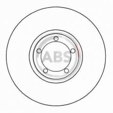 Купить 16196 A.B.S. Тормозные диски Transit (4, 5) (1.6, 2.0, 2.5, 2.9)