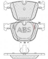Купити 37371 A.B.S. Гальмівні колодки задні БМВ Х6 (Е71, Е72, Ф16) (3.0, 4.4) 