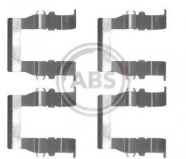 Купить 1194Q A.B.S. Ремкомплект тормозных колодок Galant (6, 7, 8) (2.0, 2.4, 2.5)