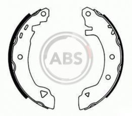 Купити 8136 A.B.S. Гальмівні колодки задні Alfa Romeo 145 (1.4, 1.6, 1.9) 