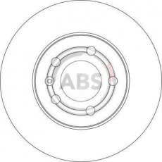 Купити 17059 A.B.S. Гальмівні диски Бітл (2.3 V5, RSI 3.2 4motion)