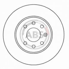 Купити 16927 A.B.S. Гальмівні диски Нубіра (1.6 16V, 2.0 16V)