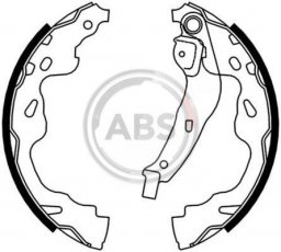 Купить 9165 A.B.S. Тормозные колодки задние Peugeot 107 (1.0, 1.4 HDi) 